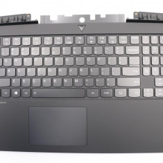 Carcasa superioara cu tastatura palmrest Laptop, Lenovo, Legion Y7000P-1060 Type 81LF, 5CB0T05348, cu iluminare, layout US