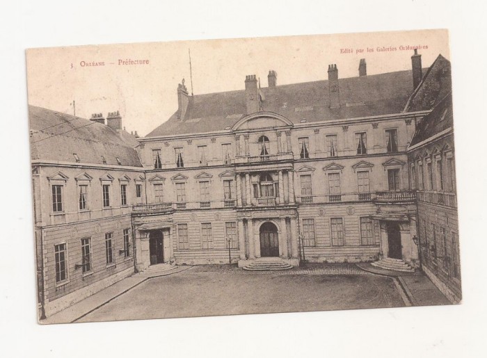 FV3-Carte Postala- FRANTA - Orleans, Prefecture, circulata 1904