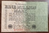 B11 54 - Bancnota foarte veche - Germania - 1 000 000 marci - eine millionen mark - 1923
