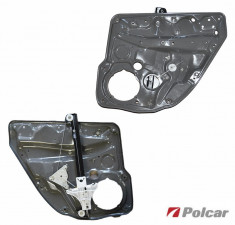 Macara geam VW Bora 1998-2005 si Volkswagen Golf 4 1998-2006 model cu 5 usi, usa Spate partea Dreapta 1J4839462F, electrica cu panou fara motoras foto