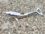H459-Desfacator DELFIN vechi alama cromata deosebit si elegant design stare buna executat de regula de firme de prestigiu W. Germany.