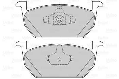VALEO 302317 FIRST set placute frana,frana disc foto
