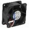 Ventilator 60x60x25mm, 12V DC, volum aer 56m3/h, lagar cu glisare, EBM-PAPST - 612 N/2GHH