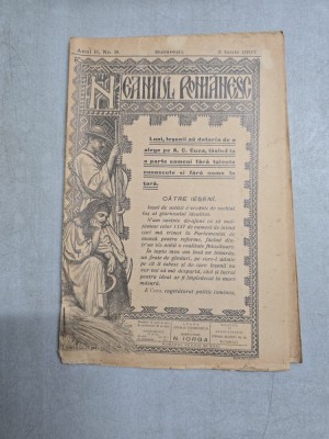 Neamul romanesc nr. 9/03.06.1907 - Director N. Iorga foto