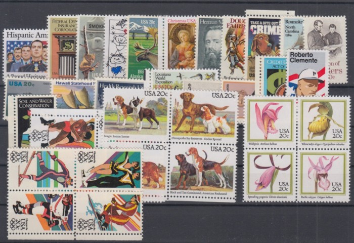 C5651 - Statele Unite - lot timbre nestampilate MNH