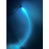 Lumini ambientale Ice Blue cu 2 surse LED si 2m Fibra optica - FK-S2M2L-ICEBLUE