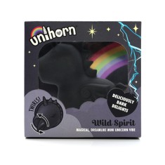 Unihorn Wild Spirit - Mini vibrator, negru