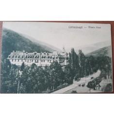 Carte postala, Calimanesti, Marele Hotel, perioada interbelica