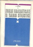 Cumpara ieftin Norme gramaticale si valori stilistice Nicolae Mihaescu, Carte Critica Literara, Studii, Editura Didactica 1973 Brosata