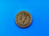 5 Francs 2001 Africa-AUNC-in realitate arata bine!!