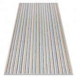 Covor SISAL COOPER Dunga, Etno 22237 ecru / albastru inchis, 120x170 cm