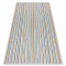Covor SISAL COOPER Dunga, Etno 22237 ecru / albastru inchis, 80x150 cm