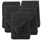 Cumpara ieftin Prosop Negru din bumbac 50x90 - LLY10