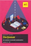 Dicționar de noțiuni și metode matematice. Clasele III-VIII - Hardcover - Eduard Dăncilă, Ioan Dăncilă - Art Klett