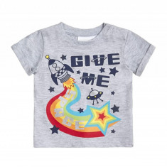Tricou baietei - Give me space (Marime Disponibila: 3-6 luni (Marimea 18