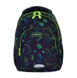 Cumpara ieftin Ghiozdan Head AB330, 3 compartimente, 39 x 28 x 15 cm, design skateboard