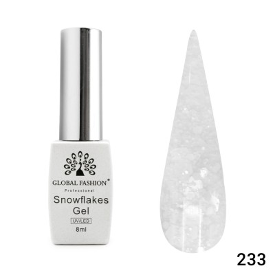 Oja semipermanenta Snowflakes 8ml, 233 foto