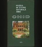 GHID - MUZEUL DE ISTORIE NATURALĂ SIBIU - 1973