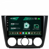 Navigatie BMW Seria 1 E87 (2007-2011), Clima Manuala, Android 12, A-Octacore 4GB RAM + 64GB ROM, 9 Inch - AD-BGA9004+AD-BGRKIT398