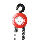 Cumpara ieftin Macara manuala cu lant 1 tona, lungime lant 3m, sistem siguranta, Craft-Tec MX549 - MX549