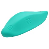 ROMP Wave stimulator pentru femei Blue 11,5 cm