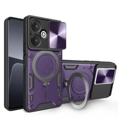 Husa pentru Xiaomi Redmi 13C 5G / Poco M6 - Techsuit CamGuard Pro - Purple foto