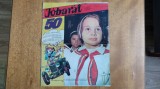 JOBARAT CUTEZATORII REVISTA PIONIERI IN LIMBA MAGHIARA 1974 BANDA DESENATA TRANSFAGARASANUL DESEN TEODOR BOGOI