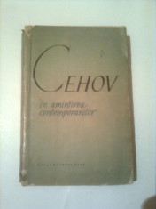 CEHOV IN AMINTIREA CONTEMPORANILOR foto