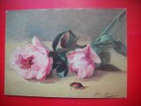 HOPCT 23205 GANDACUL SI BUJORUL- EVA GONZALES[ 1849-1883] FRANTA- CP PICTURA --CIRCULATA