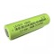 Acumulator 18650 3.7V terminal plat, verde, Li-ion max 2600mAh