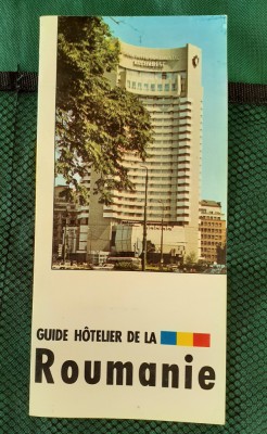 Guide Hotelier de la Roumanie Publirom Cluj 1992 - 1996 unitati cazare vintage foto