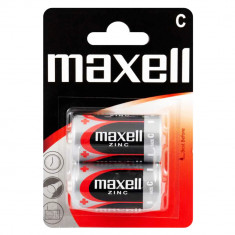 Baterii C R14 1.5V Maxell Zinc Blister 2 foto