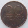 Moneda RDG - 20 Pfennig 1987 - An foarte rar - Doar in seturi, Europa