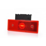 Lampa gabarit LED WAS 12V-24V Rosu