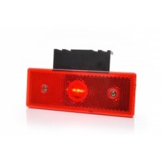 Lampa gabarit LED WAS 12V-24V Rosu