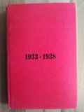 Viata economica si politica a Romaniei 1933-1938- Emilia Sonea, Gavrila Sonea