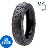 Anvelopa fara camera, Tubeless trotineta electricaa Ewheel 9.2x2-6.1 cu gel anti-punctie pentru drumuri urbane