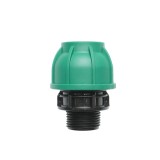 Racord compresiune cu filet exterior D32 x 1 inch PN10 pentru irigatii