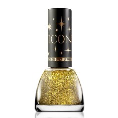 Lac de unghii Icon Glitter Revers Gold