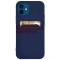 Toc TPU Card Holder Samsung Galaxy A72 Navy