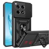 Husa OnePlus 12R protectie camera Techsuit CamShield Series, negru