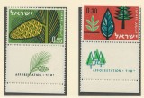 Israel 1961 Mi 247/48 + tab MNH - Reimpadurirea