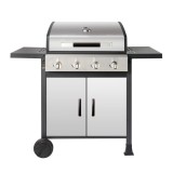 Grătar pe gaz Brenner BR-G4N cu 4 arzătoare