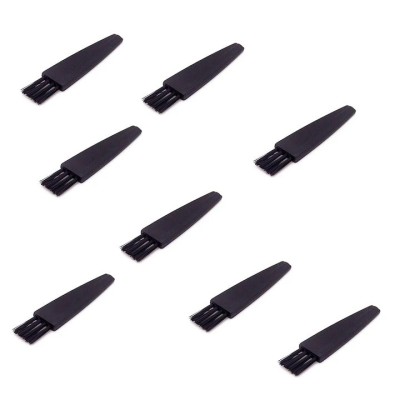 Set 8 periute pentru capsule cafea, polipropilena, 5.5 x 1.2 cm, negru foto