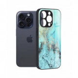 Husa Glaze Series Apple iPhone 15 Pro Blue Ocean