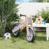 Bicicleta de echilibru pentru copii, imprimeu si Gri GartenMobel Dekor, vidaXL