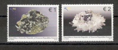 Kosovo 2014 - Minerale, serie neuzata foto