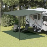 VidaXL Covor pentru cort, verde, 300 x 500 cm, HDPE 133643