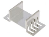 Radiator Extrudat Argintiu 12,7mm x 26,2mm Cupru
