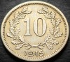 Moneda istorica 10 HELLER - AUSTRIA / AUSTRO-UNGARIA, anul 1915 * cod 4427 A, Europa